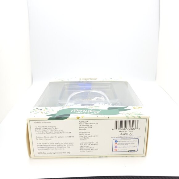 Breyer Horses 2022 Holiday Collection Stirrup Ornament Snowbird 70032 - Picture 7 of 9